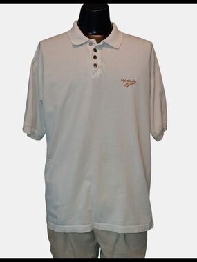 Reebok Men’s White Polo Shirt